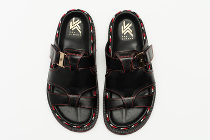 Yamato sandals (black)
