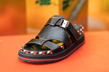 Yamato sandals (black)