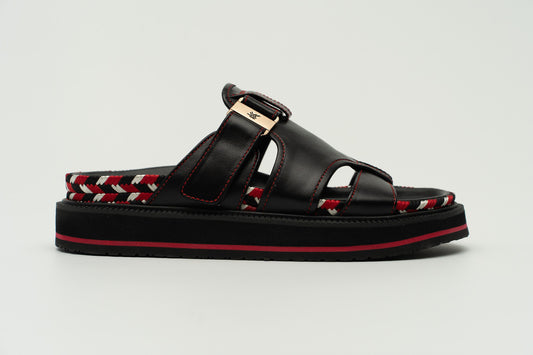 Yamato sandals (black)