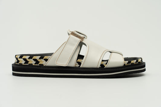 Yamato sandals (white)