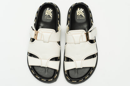 Yamato sandals (white)
